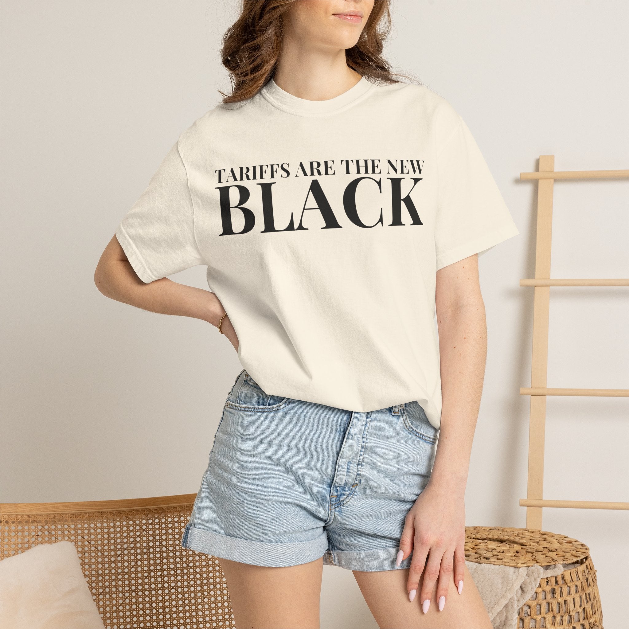 Tariffs Are the New Black Tee — Garment-Dyed Heavyweight Cotton